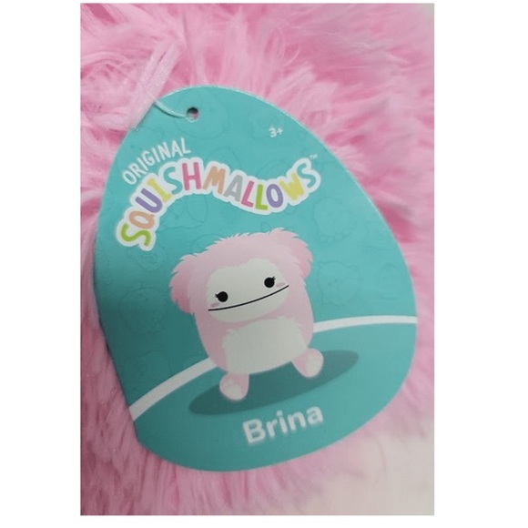 Squishmallows Brina the big foot 16” NWT - Picture 7 of 7